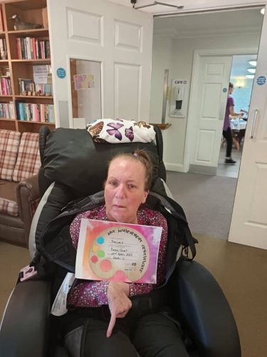 Carousel post from Brook Court Care Home.