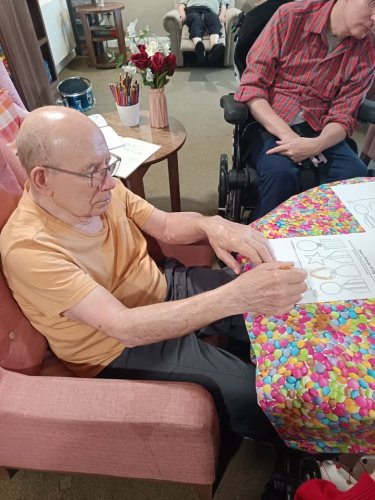 Carousel post from Brook Court Care Home.