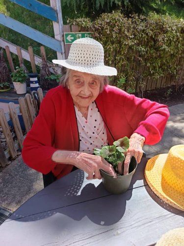 Carousel post from Brook Court Care Home.