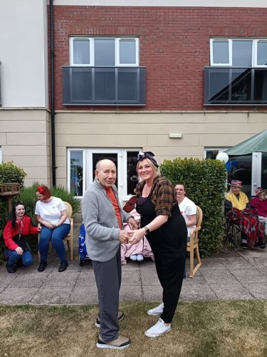 Carousel post from Brook Court Care Home.