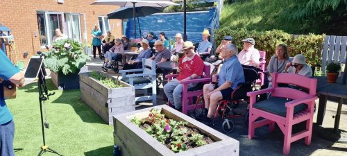 Carousel post from Brook Court Care Home.