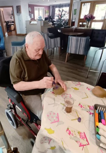 Carousel post from Brook Court Care Home.
