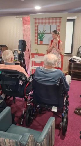Video post from Brook Court Care Home.