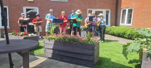Carousel post from Brook Court Care Home.