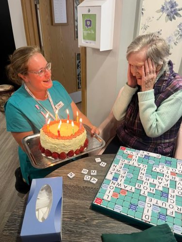Carousel post from Millers Grange Care Home.