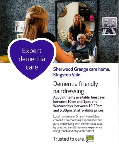 Photo post from Sherwood Grange Care Home.