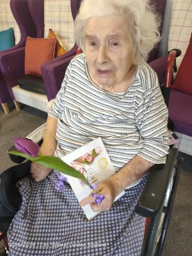 Carousel post from Sherwood Grange Care Home.