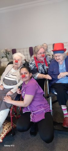 Carousel post from Sherwood Grange Care Home.