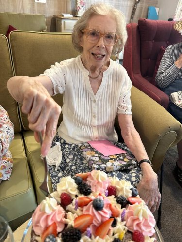Carousel post from Sherwood Grange Care Home.