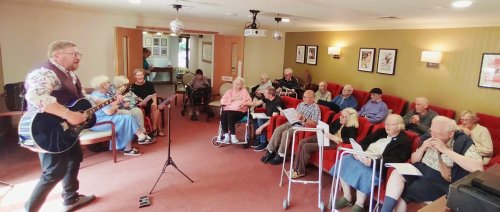 Carousel post from Sherwood Grange Care Home.