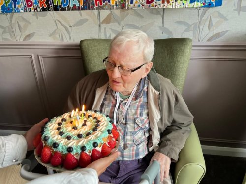 Carousel post from Sherwood Grange Care Home.