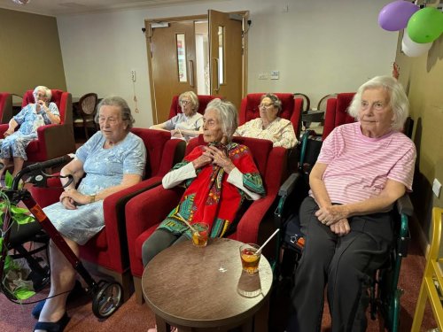 Carousel post from Sherwood Grange Care Home.