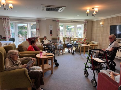 Photo post from Sherwood Grange Care Home.