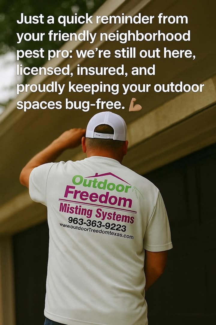 Photo post from Outdoor Freedom Misting Systems.