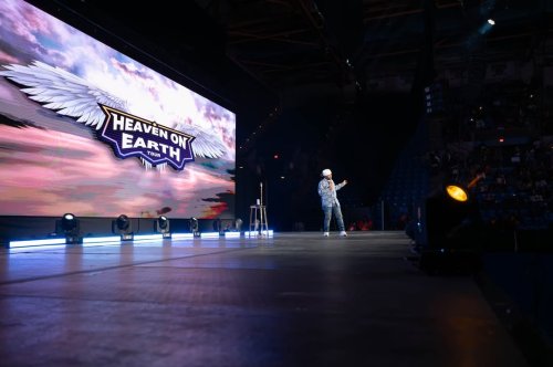 Carousel post from Columbus Civic Center.