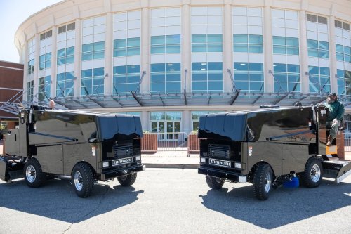 Carousel post from Columbus Civic Center.