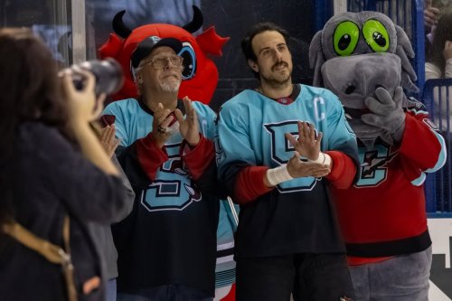 Carousel post from Columbus Civic Center.