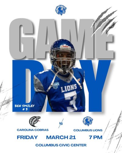 Carousel post from Columbus Civic Center.