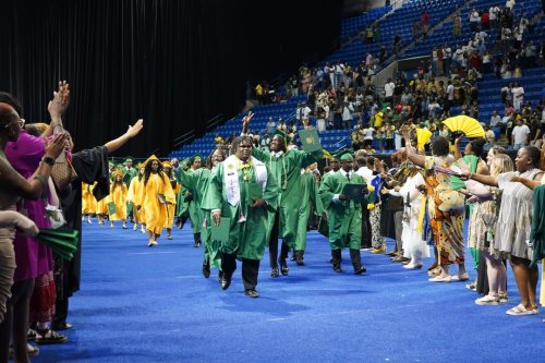 Carousel post from Columbus Civic Center.