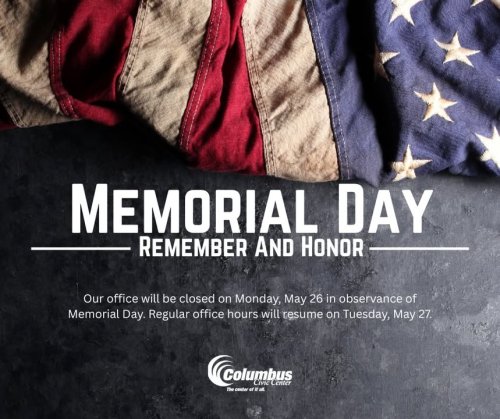 Photo post from Columbus Civic Center.