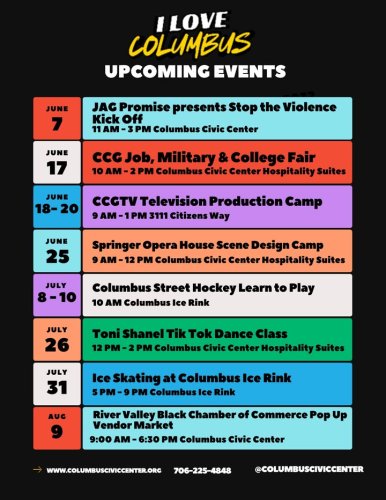 Photo post from Columbus Civic Center.