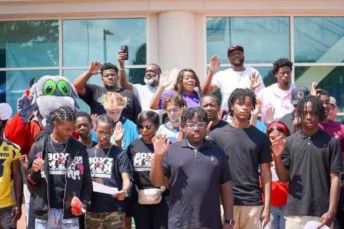 Carousel post from Columbus Civic Center.