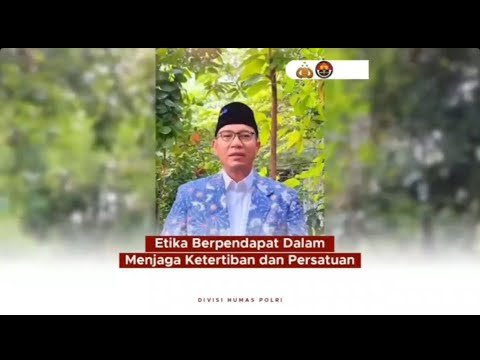 Video post from Divisi Humas Polri.