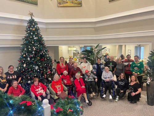 Carousel post from Llys Cyncoed Care Home.
