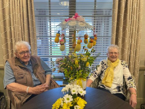 Carousel post from Llys Cyncoed Care Home.