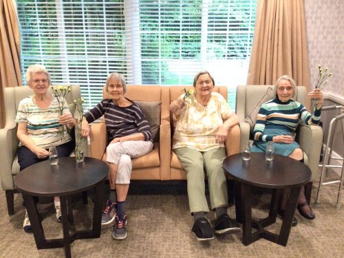Carousel post from Llys Cyncoed Care Home.