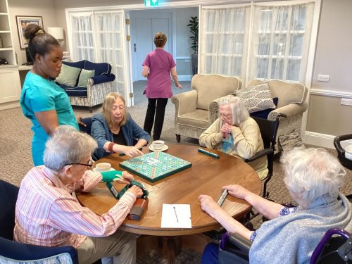 Carousel post from Llys Cyncoed Care Home.