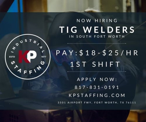 Photo post from KP Staffing Agency (Fort Worth Branch).