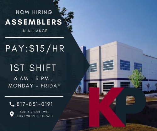 Photo post from KP Staffing Agency (Fort Worth Branch).