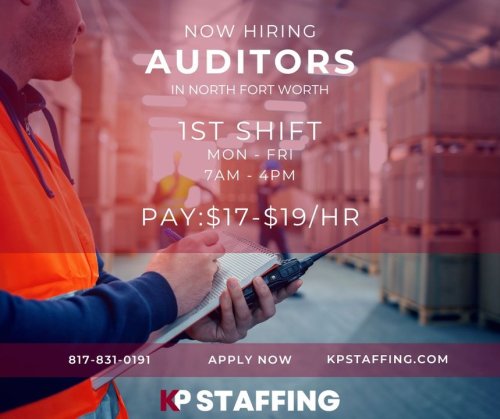 Photo post from KP Staffing Agency (Fort Worth Branch).