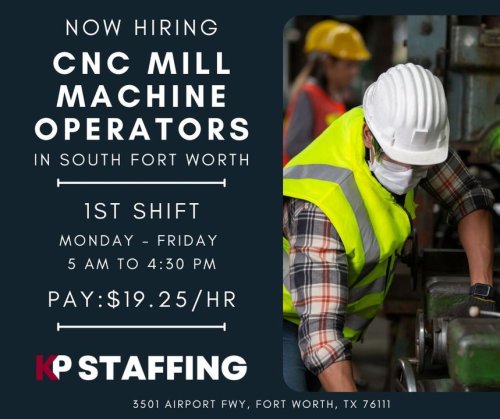 Photo post from KP Staffing Agency (Fort Worth Branch).