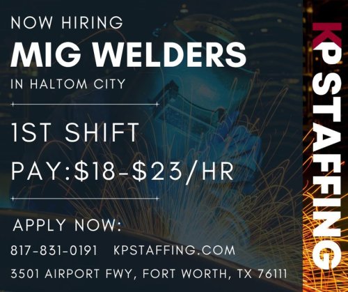 Photo post from KP Staffing Agency (Fort Worth Branch).