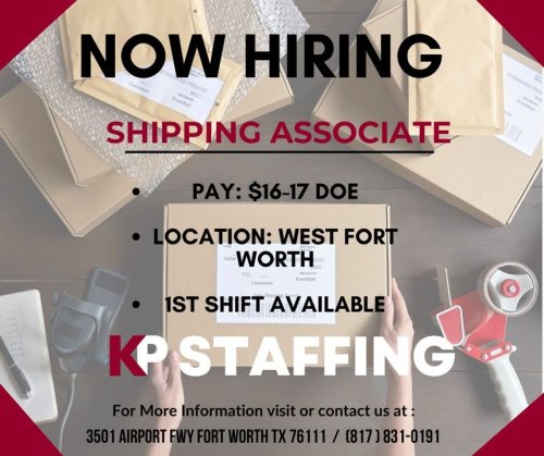Photo post from KP Staffing Agency (Fort Worth Branch).