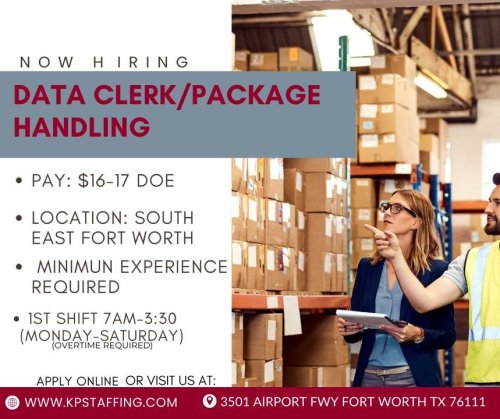 Photo post from KP Staffing Agency (Fort Worth Branch).
