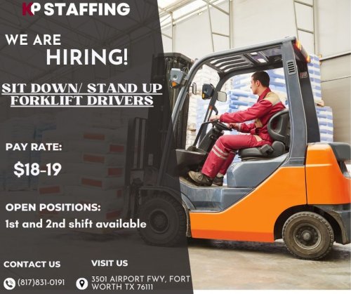 Photo post from KP Staffing Agency (Fort Worth Branch).