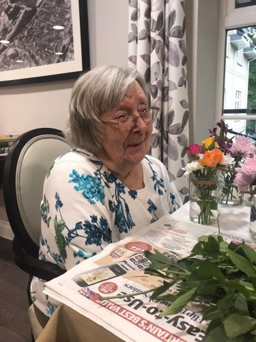 Carousel post from Salisbury Manor Care Home.