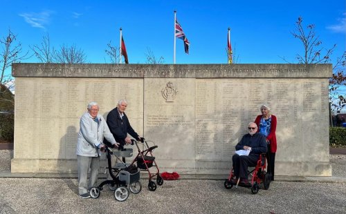 Carousel post from Salisbury Manor Care Home.