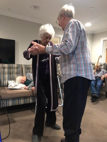 Carousel post from Salisbury Manor Care Home.