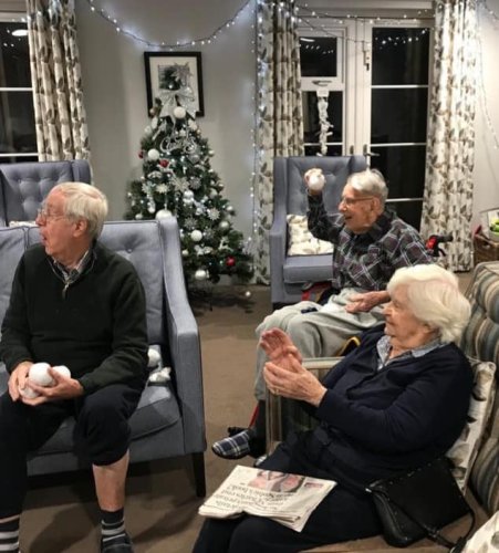 Carousel post from Salisbury Manor Care Home.