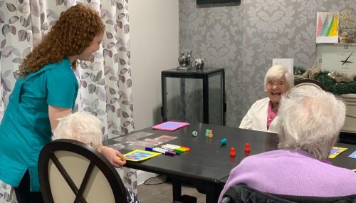 Carousel post from Salisbury Manor Care Home.