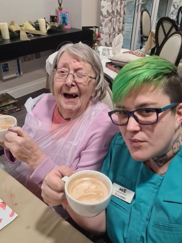 Carousel post from Salisbury Manor Care Home.