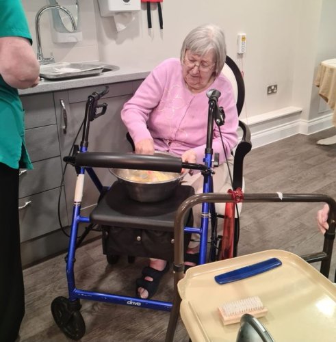 Carousel post from Salisbury Manor Care Home.