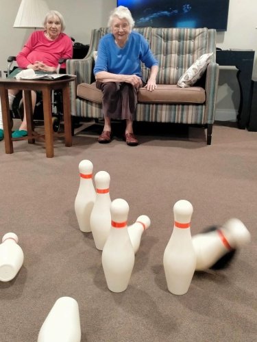 Carousel post from Salisbury Manor Care Home.