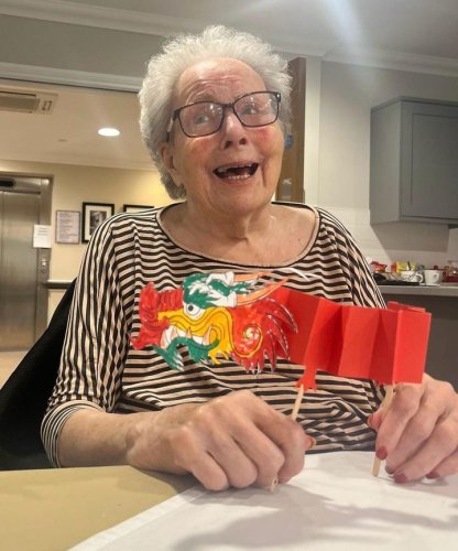 Carousel post from Salisbury Manor Care Home.