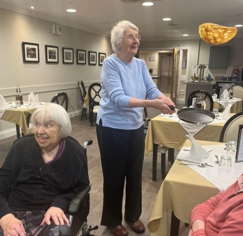 Carousel post from Salisbury Manor Care Home.