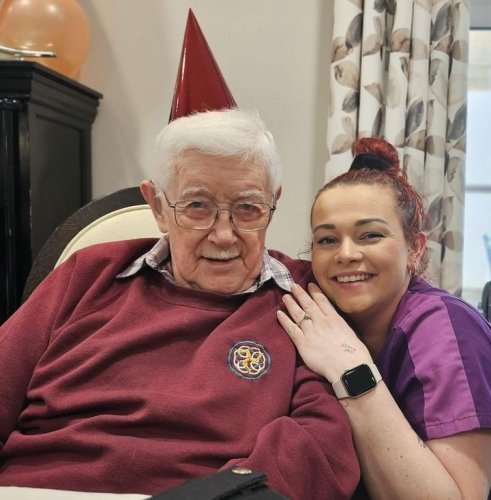 Carousel post from Salisbury Manor Care Home.